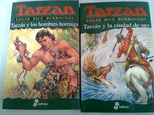 Lote Tarzan 2 Libros Por El Precio Marcado Edgar Rice 
