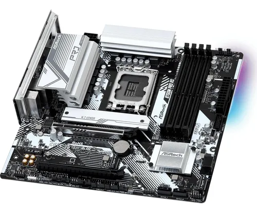 Placa Base Asrock B760m Pro Rs, Ddr5, 7200 Mhz, Pantalla Hdm