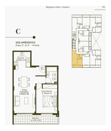 En Venta Departamentos Nuevos De 1, 2 Y 3 Ambientes F: 10059