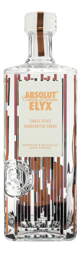 Vodka Destilada Elyx Absolut Country of Suveden Garrafa 4,5l
