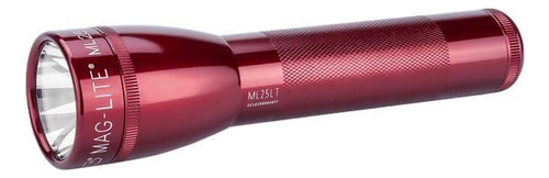 Linterna Maglite Ml25lt-s2035 Led C De 2 Celdas, Color Rojo