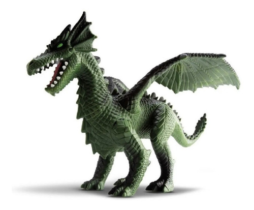 Dragão De Brinquedo Dragon Island Dinossauro Vinil Menino