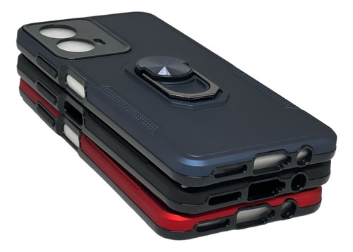 Funda Para Moto G24 + Mica Protector Reforzado Rudo Motorola