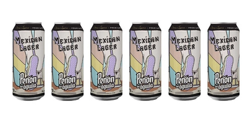 Cerveza Peñón Del Águila Mexican Lager Pack X 6 X 473ml.