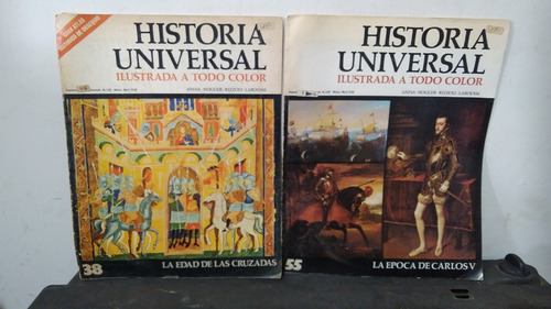 Historia Universal Ilustrada A Todo Color - Tomo 38 + 55 