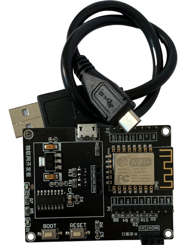 Esp8266 Módulo Wifi Iot Usb 12f Para Oled E Dth11 + Cabo