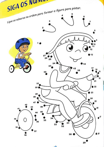 Livro Aprender E Colorir C/ Atividades E Desenhos