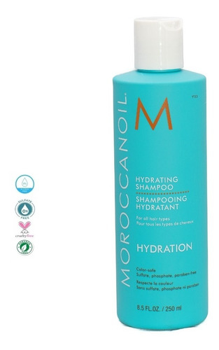 Shampoo Hydrating Moroccanoil, Hidratante, Todo Tipo Cabello