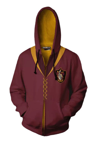 Sudadera Hogwarts Harry Potter 3d Gryffindor