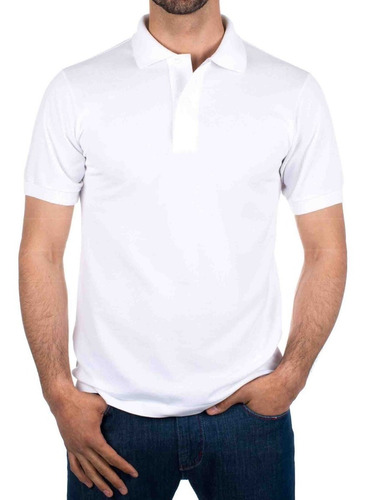 Polo Camisero 100% Algodón Pique 