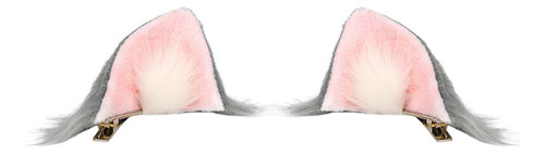 Tiara Fofa Com Acessórios De Cabelo Com Orelhas De Gato