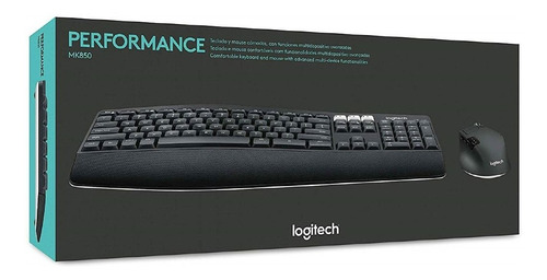 Imagen 4 de 6 de Combo Logitech Teclado Y Mouse Inalambrico Mk850 Español