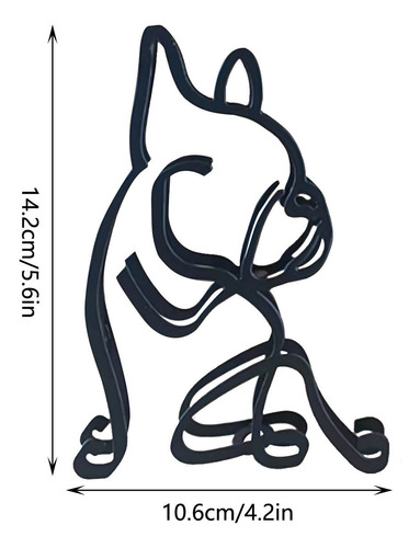Escultura Artística En Forma De Perro En Forma De F, Línea A