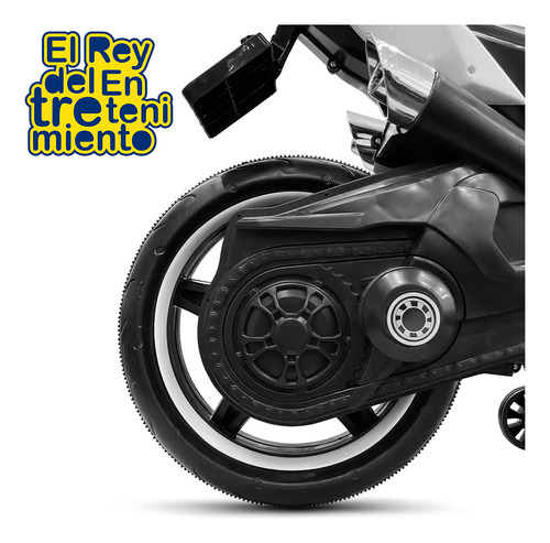 Imagen 6 de 7 de Moto A Batería Con Ruedas Luces Música Y Usb El Rey