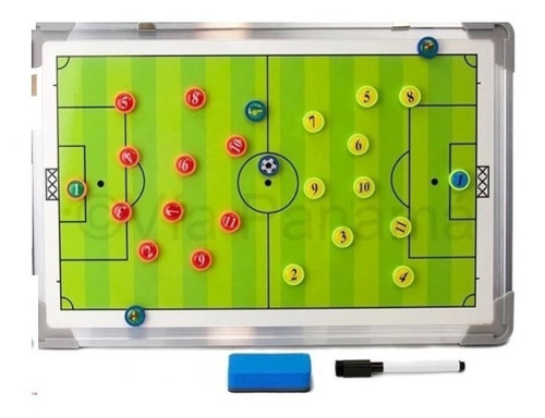 Tabla Estratégica De Entrenamiento Para Futbol  37x24