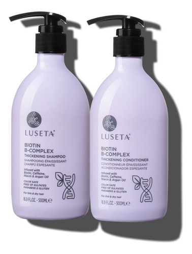 Luseta Biotin B -complex Engrosamiento De La Pérdida De Cabe