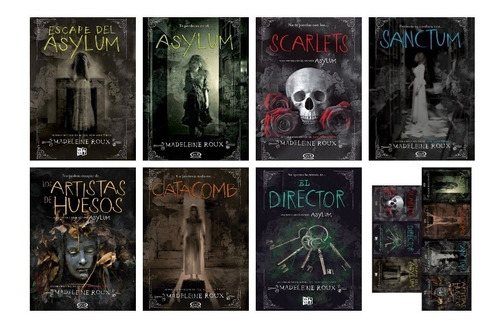 Saga Asylum Completa - 7 Libros - Madeleine Roux - V&r Nuevo