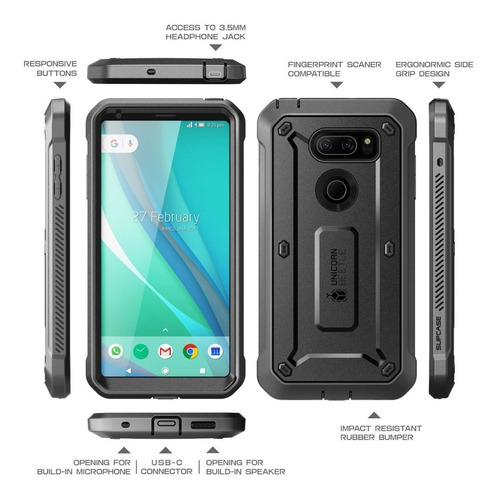 Case Protector LG V35 Thinq V30 V30+ Extremo Usa Supcase Pro