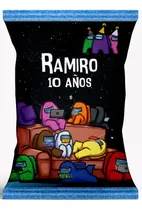 Comprar 40 Bolsitas Golosineras Chipbag Personalizadas Cumple Among