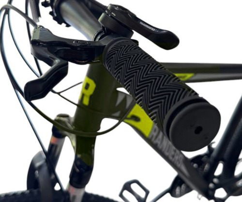 Bicicleta Mountain Bike Randers Kawill Thunder MTB R29 - 21 Velocidades Cambios Shimano - Color Amarillo - Cuadro Talle L