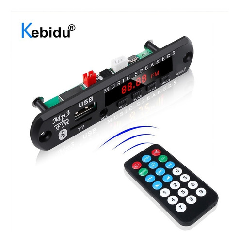 Modulo Decodificador Bluetooth Mp3 Usb Sd Card Fm Geobyte