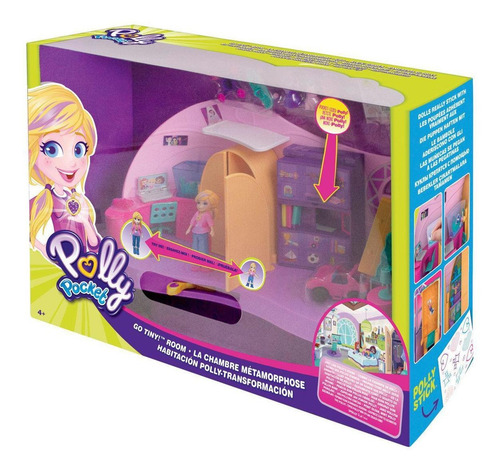 Imagem 4 de 4 de Quarto Da Polly Pocket Fry98 - Mattel