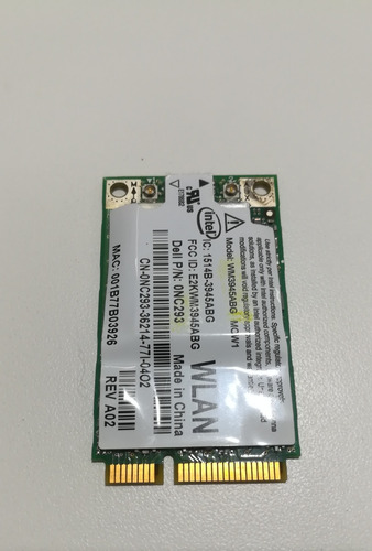 Placa Wifi (full) Intel Wm3945abg