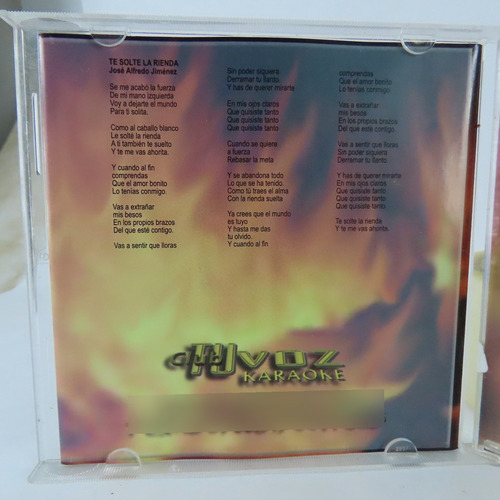 Cd 021 Las Ardidas Con Tuvoz -- Karaoke Vol 15 (Usado)
