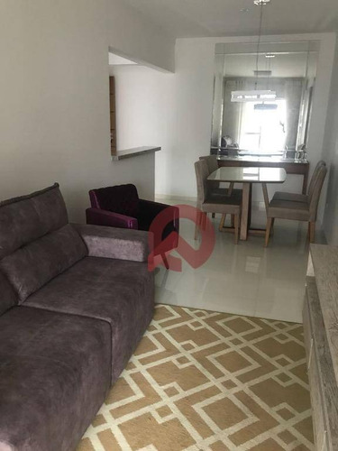 Imagem 4 de 18 de Apartamento Com 2 Dormitórios À Venda, 71 M² Por R$ 350.000,00 - Ocian - Praia Grande/sp - Ap1216