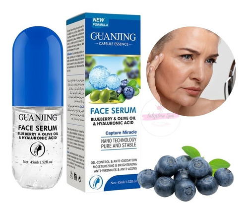 Serum Facial Hidratante De Arándanos 45ml