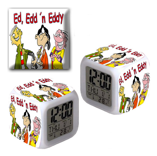 Reloj Despertador Iluminado Ed Edd N Eddy  - Printek