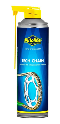 Lubricante Cadena Putoline Tech 500ml Chain Wax Ryd