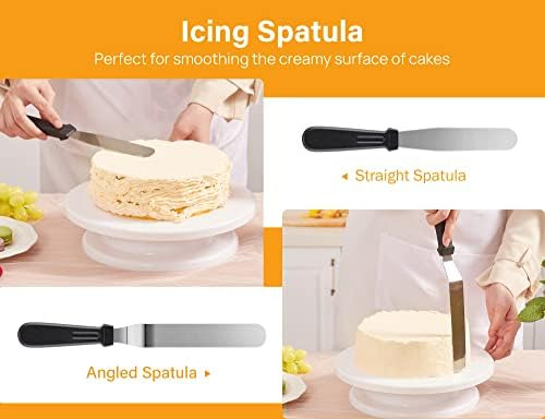 Kootek Kit De Decoración De Pasteles Suministros Para Hornea