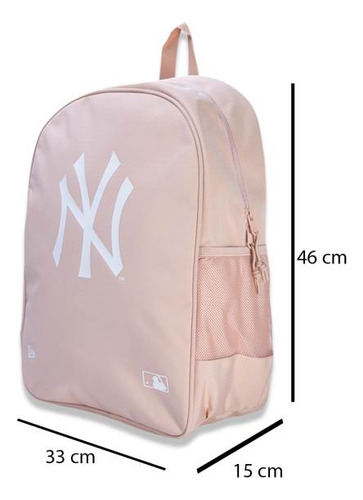 Mochila New Era Media Mlb New York Yankess Rosa