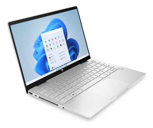 Notebook Hp 14-ek0010la Táctil Natural Silver 8gb De Ram 512 Natural Silver