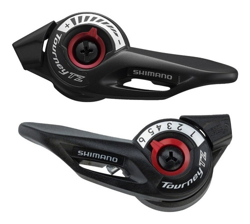 Imagem 1 de 3 de Alavanca De Câmbio Shimano Tourney Sl-tz500 18v