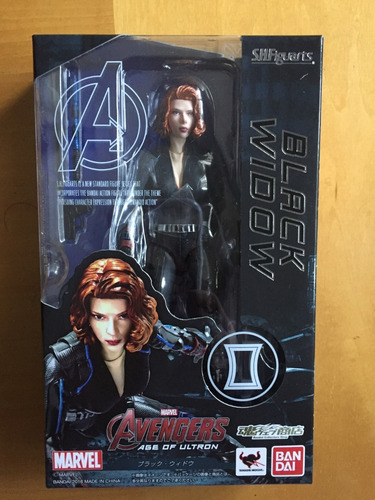 Bandai S.h. Figuarts Black Widow Avengers Age Of Ultron Ajff (Usado)