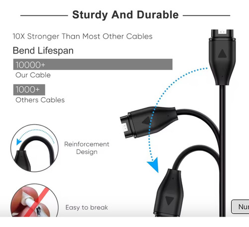 Cable Usb Reloj Garmin Instinct 2 Forerunner Fenix Venu