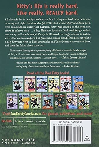 Bad Kitty Camp Daze - Bruel, Nick, De Bruel, Nick. Editorial Square Fish En Inglés
