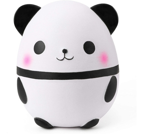 Jumbo Huevo Panda Del Juguete Del Apretón Crema Kawaii...