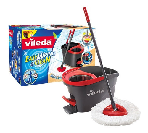 Imagen 1 de 9 de Vileda Easy Wring & Clean Mopa + Exprimidor Centrifugo