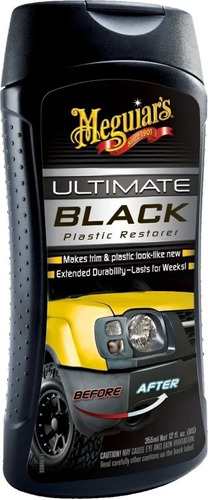 Renova Plástico Ultimate Black Meguiars G15812 355ml