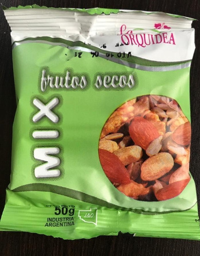 Mix Frutos Secos 50 X 50g. La Orquídea