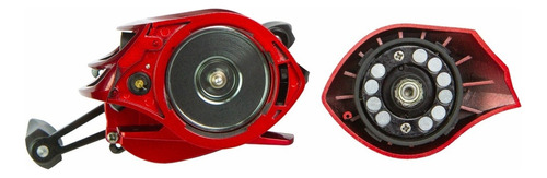 Reel huevito sumax baitcasting izquierdo Atenas 7000 Rojo 7 Rodamnientos