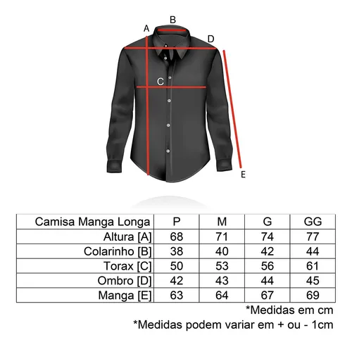 Camisa Social Masculina Slim 4 Lycra Marinho Envio Imediato