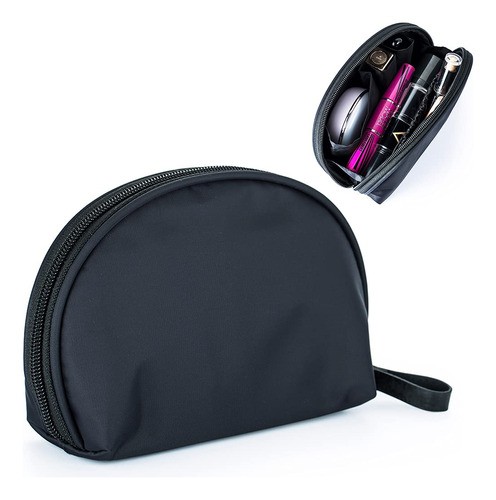 Hekyip Bolsa De Cosmticos De Media Luna, Bolsa De Maquillaje