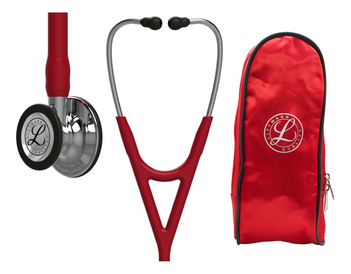 Fonendoscopio Littmann Cardiology 4 Burgundy + Estuche Lona