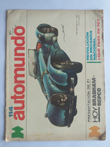 Revista Automundo Nro. 114 - Julio 1967 *