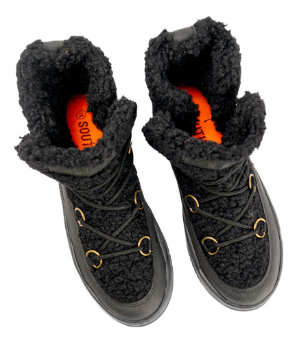 Borcego Pantubota Mujer Con Peluche Abrigadas South One.