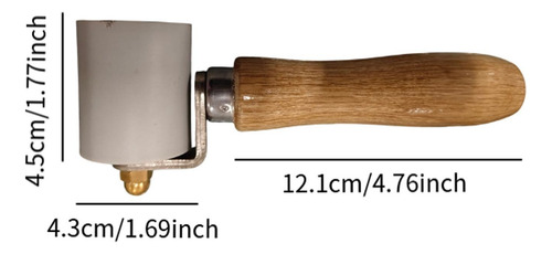 Rodillo De Presión Manual, Madera, Premium, Rodillo De